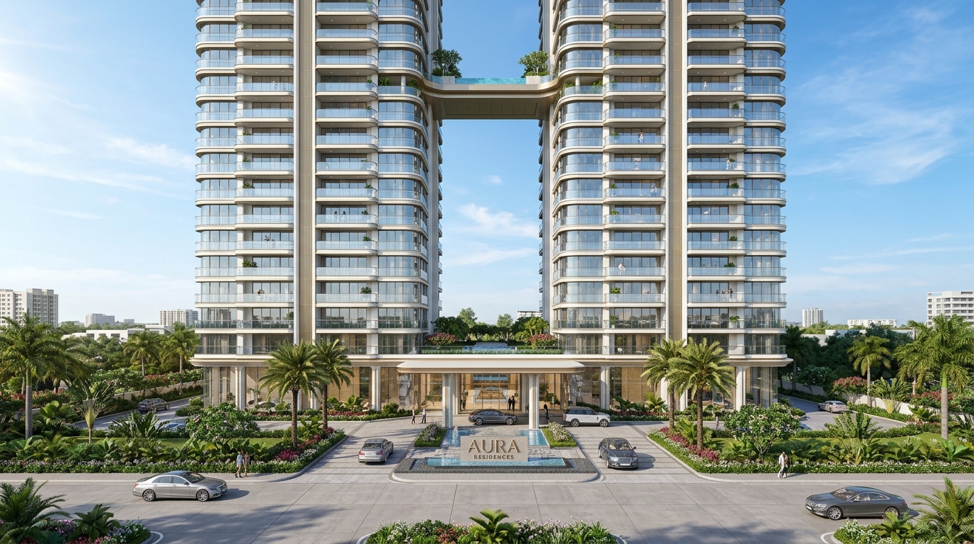 Aura Residences Iconic 42-Storey Elevation